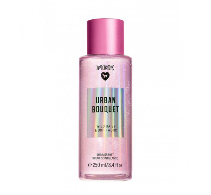 Парфюмированный спрей для тела Victoria`s Secret Pink Urban Bouquet Shimmer Mist (250 мл)